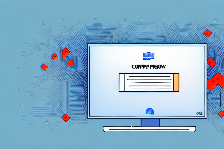 A computer with a firewall configuration interface open