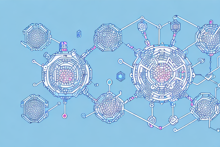 A kubernetes cluster with nodes